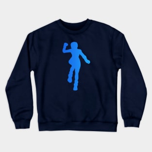 Hype Dance Outline (Blue) Crewneck Sweatshirt